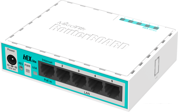 Маршрутизатор Mikrotik Hex Lite (RB750r2)- фото2