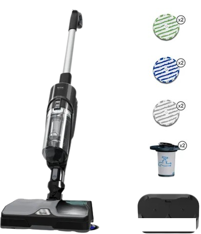 Вертикальный пылесос с влажной уборкой Tefal X-Combo GF3039WO