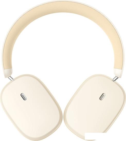 Наушники Baseus Bowie H1 Noise-Cancelling (бежевый)- фото3