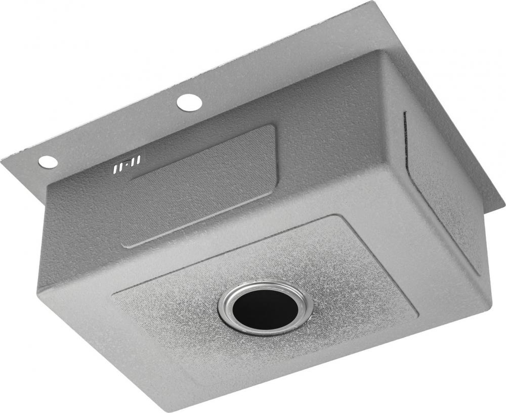 Кухонная мойка Saniteco 6045 + Spike F9S07000 (хром, с сифоном, дозатором и коландером)- фото4