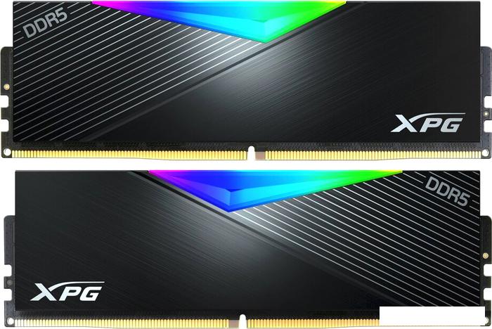 Оперативная память ADATA XPG Lancer RGB 2x32ГБ DDR5 6400МГц AX5U6400C3232G-DCLARBK- фото