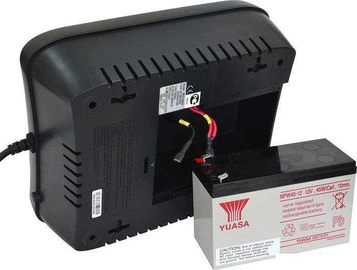 Источник бесперебойного питания Powercom Spider SPD-900U LCD USB- фото3