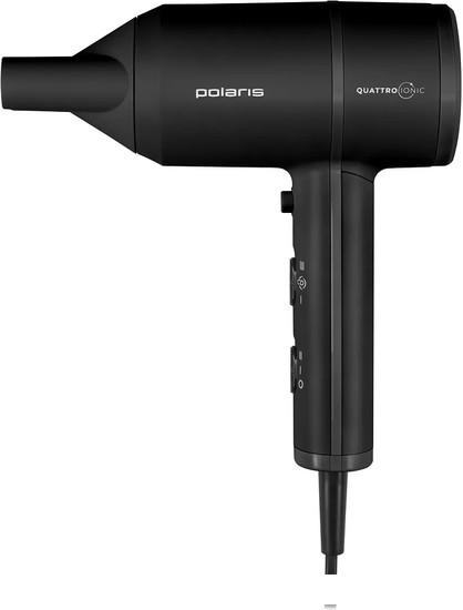 Фен Polaris PHD 2044Ti Quattro Ionic (черный)- фото