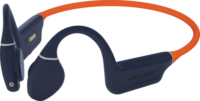 Наушники Creative Outlier Free Pro+ (темно-синий/оранжевый)- фото