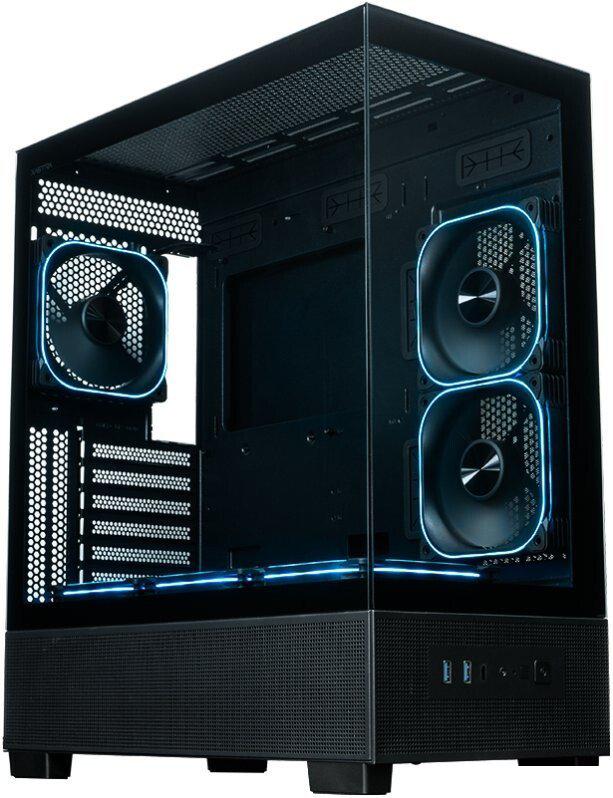 Корпус XASTRA Q500 6ARGB-FG-C10-UC (черный)