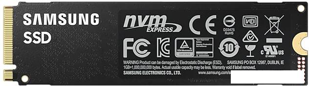 SSD Samsung 980 Pro 500GB MZ-V8P500BW- фото2