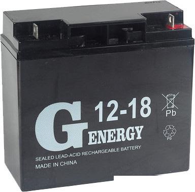 Аккумулятор для ИБП G-Energy 12-18 (12В/18 А·ч)