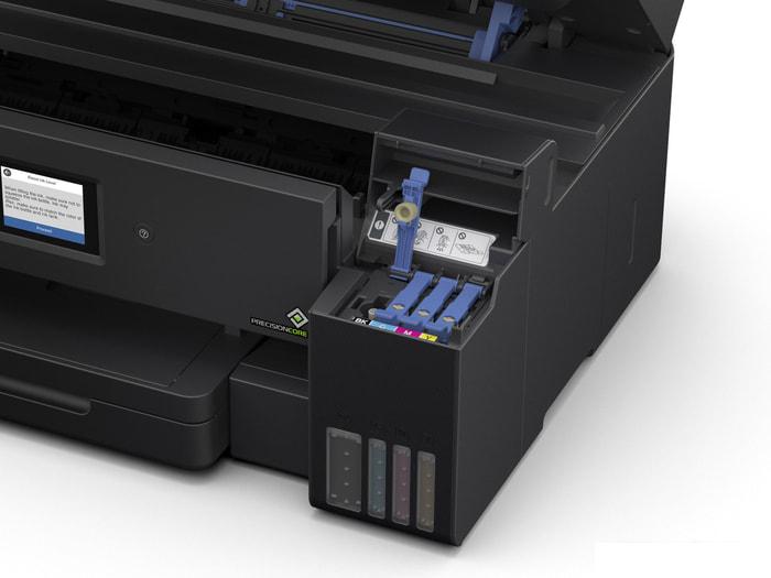 МФУ Epson L14150 (ресурс стартовых контейнеров 7500/6000, чернила 001)- фото4