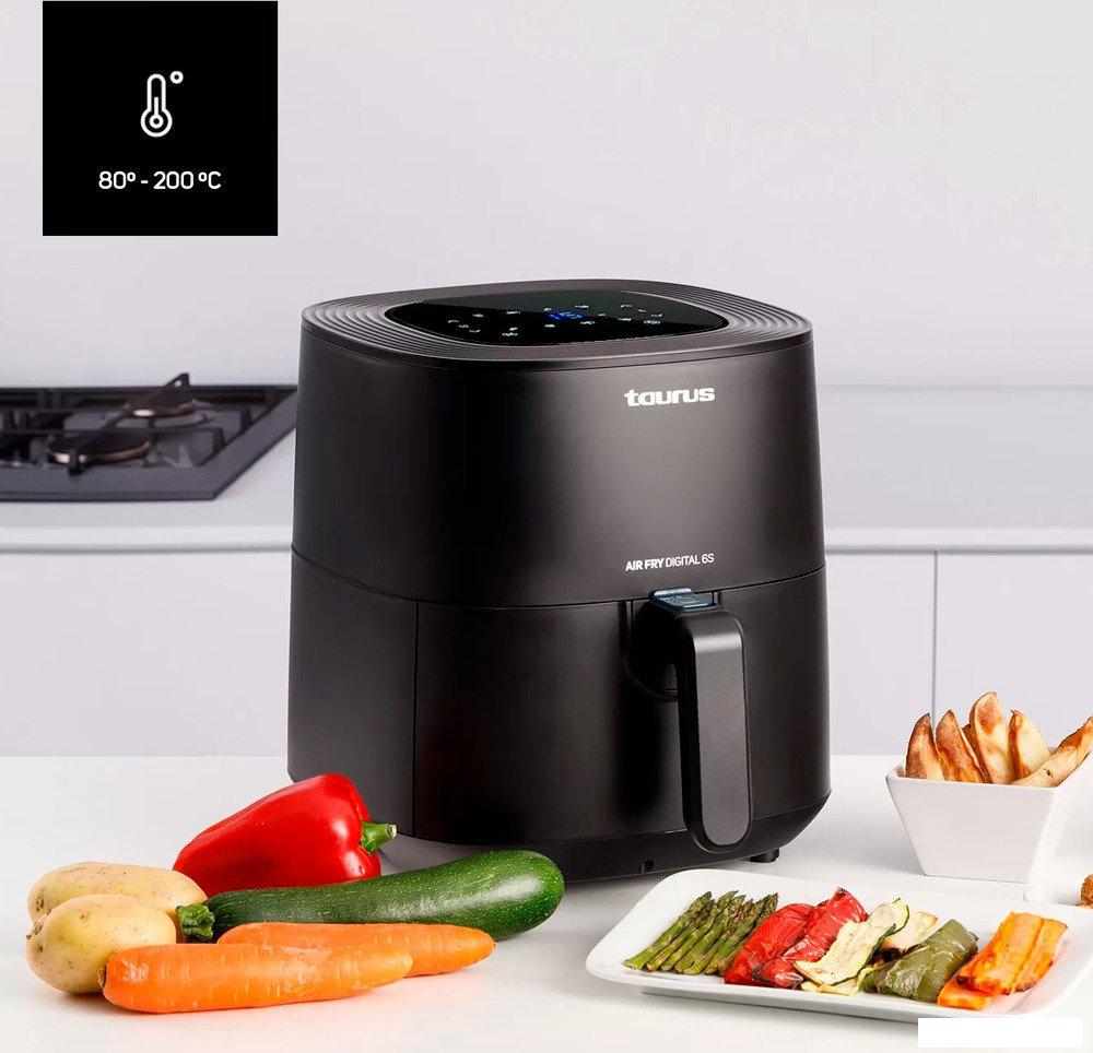 Аэрофритюрница Taurus Air Fry Digital 6S- фото2