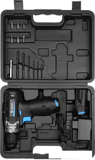 Дрель-шуруповерт Deko DKCD12V PRO 083-1007 (с 2-мя АКБ, кейс)- фото2