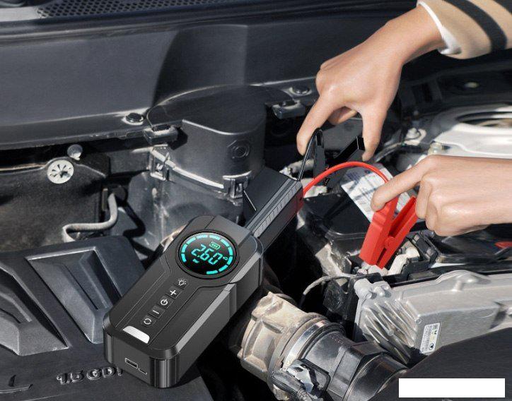 Портативное пусковое устройство с компрессором Soft Drive TBD0603597401- фото3