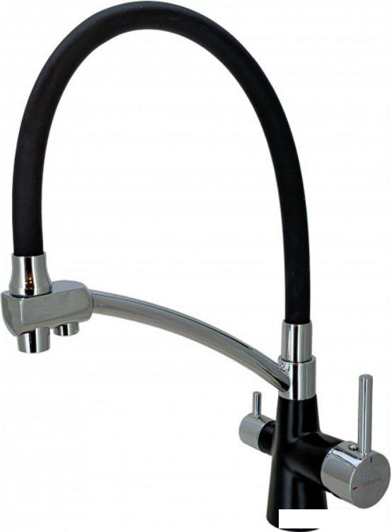 Смеситель Gerhans KK4855B-2 (черный)