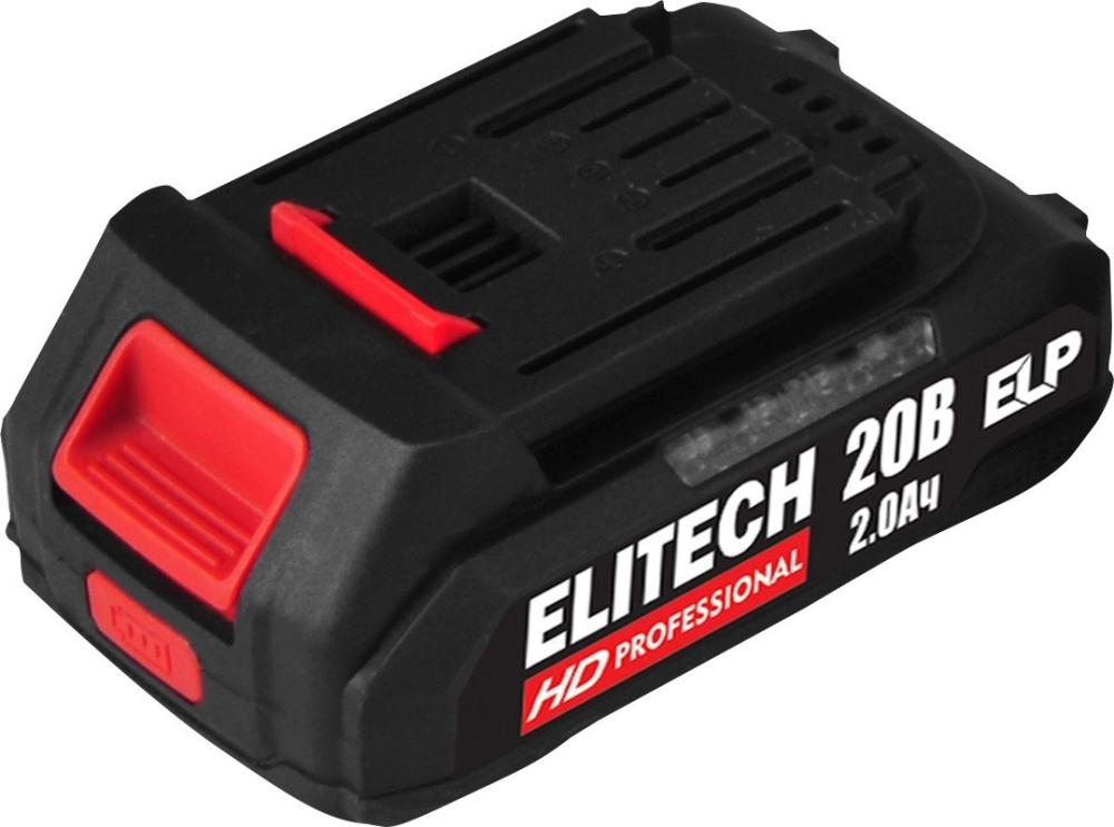 Дрель-шуруповерт ELITECH ДА 20БЛ2 E2201.045.01 (с 2-мя АКБ, кейс)- фото2