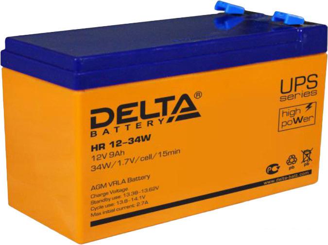Аккумулятор для ИБП Delta HR 12-34W (12В/9 А·ч)- фото