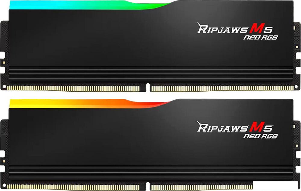 Оперативная память G.Skill Ripjaws M5 Neo RGB 2x16ГБ DDR5 6000 МГц F5-6000J3648D16GX2-RM5NRK- фото