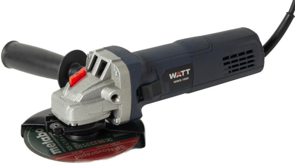 Угловая шлифмашина WATT WWS-1000 4.010.125.20- фото