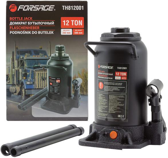 Бутылочный домкрат FORSAGE F-TH812001(DS) 12т