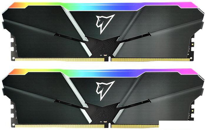 Оперативная память Netac Shadow RGB 2x8ГБ DDR4 3600 МГц NTSRD4P36DP-16E- фото