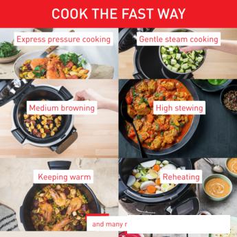 Мультиварка Tefal Cook4me Touch CY9128- фото3