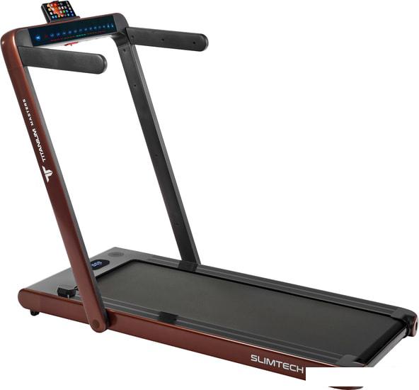 Электрическая беговая дорожка Titanium Masters Slimtech C10 (коричневый)- фото