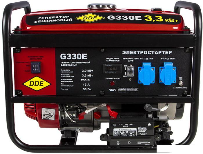 Бензиновый генератор DDE G330E- фото3