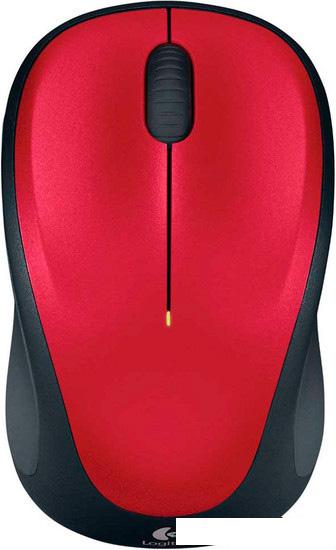 Мышь Logitech M235 Wireless Mouse (красный) [910-002496]- фото