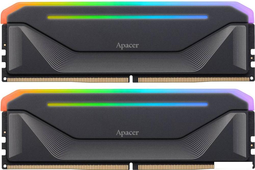 Оперативная память Apacer NOX RGB 2x32ГБ DDR5 5200 МГц AH5U64G52C522NBAA-2