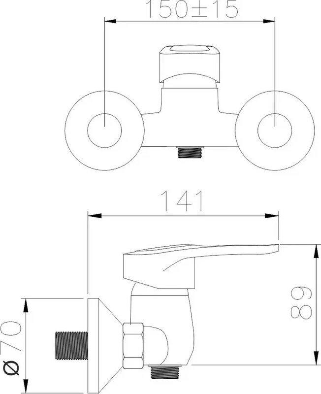 Смеситель Gota Rocio Salamanca 167010-GOTA- фото2