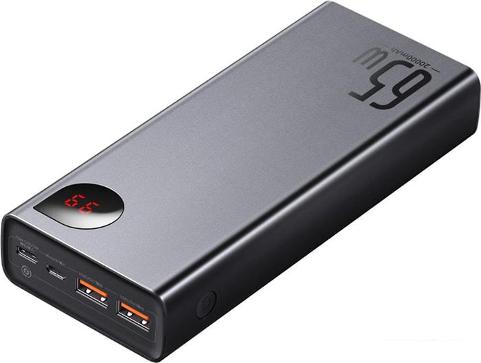 Портативное зарядное устройство Baseus Adaman Metal Digital Display PPIMDA-D01 20000mAh (черный)- фото3