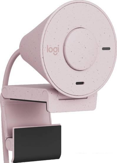 Веб-камера Logitech Brio 300 (розовый)- фото2