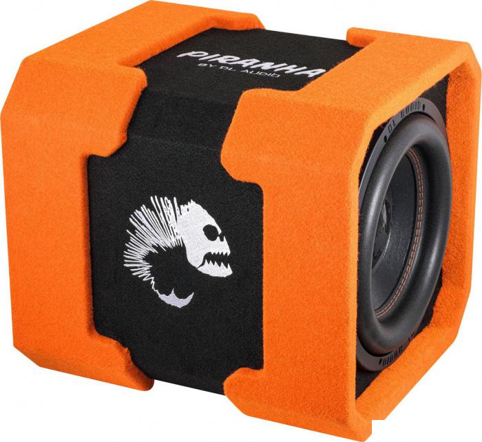 Автомобильная акустика DL Audio Piranha 12A V.2 Twin (оранжевый)- фото3