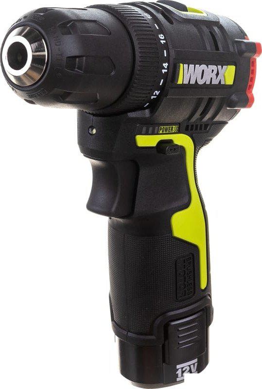 Дрель-шуруповерт Worx Professional WU130X (с 2-мя АКБ, сумка)- фото4