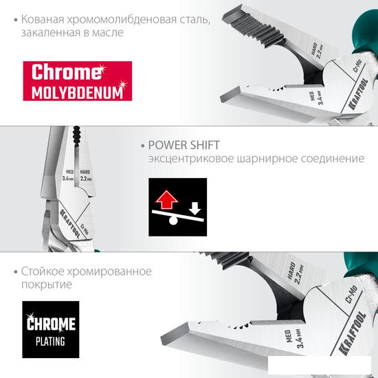 Набор пассатижей KRAFTOOL 22012 (4 предмета)- фото3