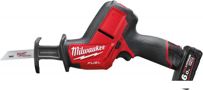 Сабельная пила Milwaukee M12 CHZ-602X Fuel 4933451511 (с 2-мя АКБ, кейс)- фото