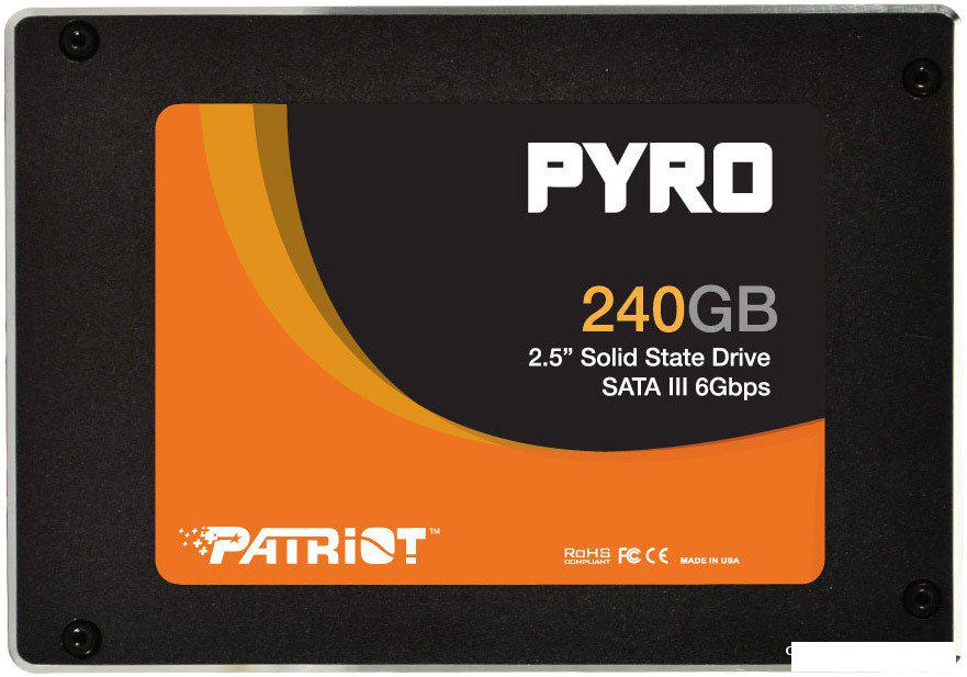 SSD Patriot Pyro 240GB (PP240GS25SSDR)- фото