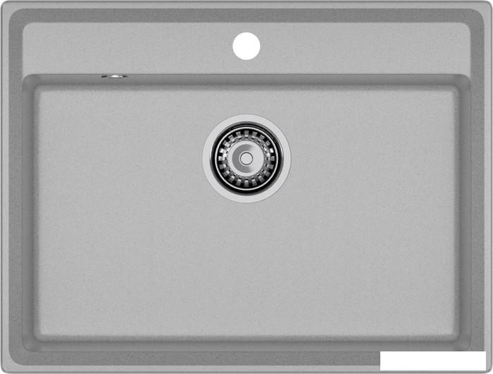 Кухонная мойка GranFest GF-LV-660 (серый)- фото