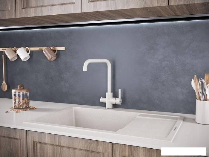 Смеситель Paulmark Logas Lo213021-328 (бежевый)- фото2