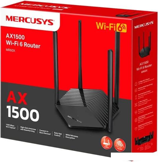 Wi-Fi роутер Mercusys MR60X V2- фото3
