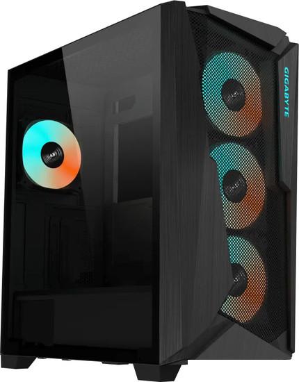 Корпус Gigabyte C301 Glass (черный)- фото