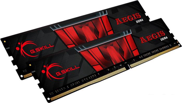 Оперативная память G.Skill Aegis 2x8GB DDR4 PC4-25600 F4-3200C16D-16GIS- фото2
