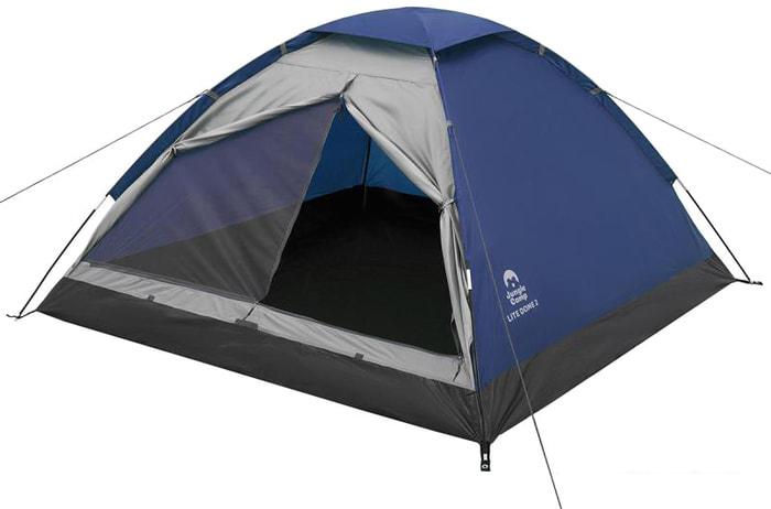 Треккинговая палатка Jungle Camp Lite Dome 3 (синий/серый)- фото2