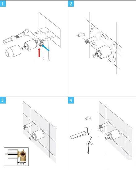 Смеситель Esko SM28 B- фото2