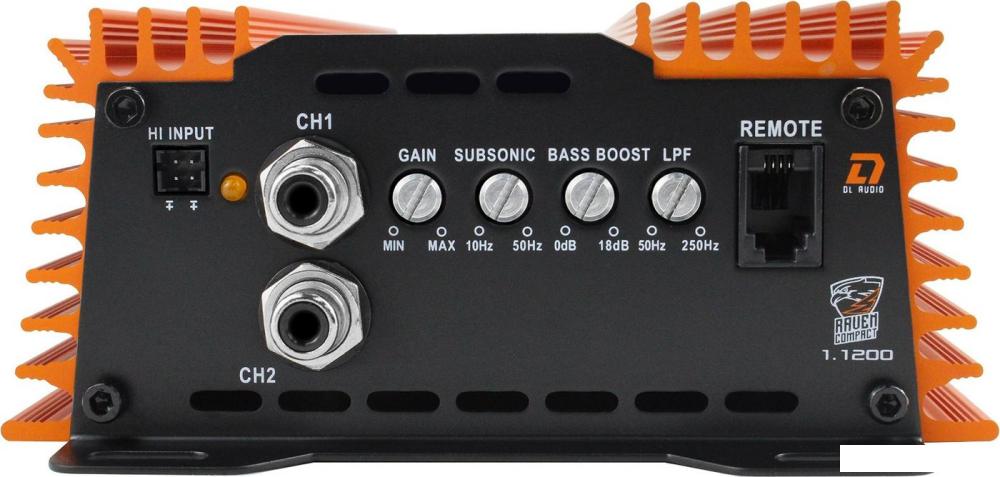 Автомобильный усилитель DL Audio Raven Compact 1.1200- фото3