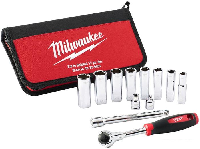 Универсальный набор инструментов Milwaukee 48229001 (12 предметов)- фото2