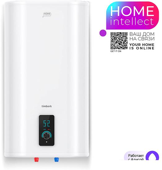 Накопительный электрический водонагреватель Timberk Home Intellect T-WSS30-N77-U-WF