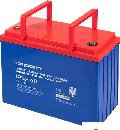 Аккумулятор для ИБП IPPON IP12-140 (12В/140 А·ч)- фото