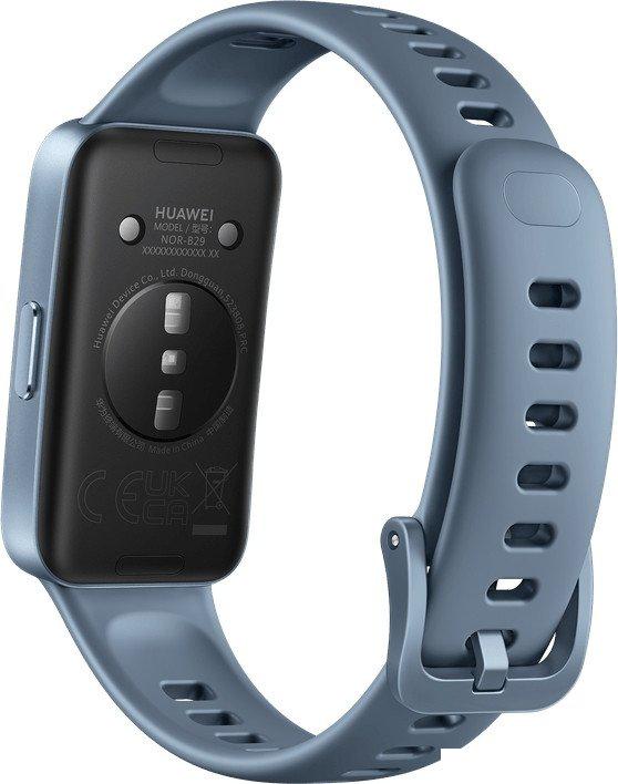 Фитнес-браслет Huawei Band 10 (синий, международная версия)- фото4