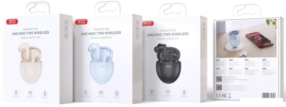 Наушники XO G26 (бежевый)- фото4