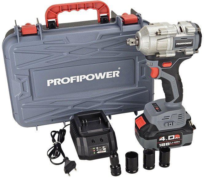 Гайковерт Profipower T-500N (с 1-им АКБ, кейс)- фото