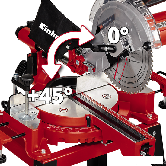 Дисковая (циркулярная) пила Einhell TC-SM 2531/2 U 4300805- фото4